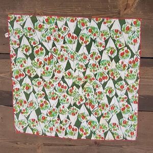 Rare Vintage Vera Neumann floral napkins set of 4